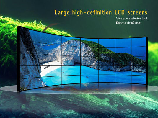 JCVISION LCD 비디오 월 디스플레이 43은 LCD HD 이음새가 없는 비디오 월로 조금씩 움직입니다