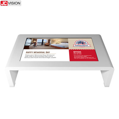 현명한 고정 헤드 디스크 다중 터치 표면 테이블, 맞춘 터치 스크린 커피 테이블