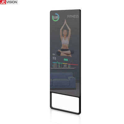 요가 적당을 위한 LCD 스크린 43inch DIY 똑똑한 거울 똑똑한 가정 체육관