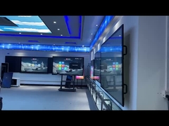 은색 4k LCD 인터랙티브 화이트 보드 I7 4GB 20 포인트 터치