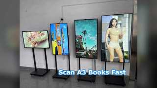 A3 도서 스캔 고속 24MP 프로 스캐너