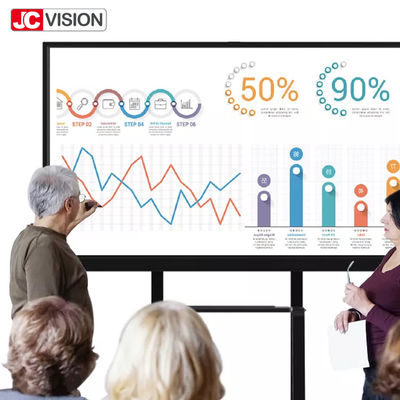 JCVISION 회의 LCD 현명한 인터랙티브 화이트보드 반대 글레어 안경 에샤르 I7 비디오