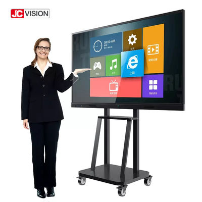 55 - 110 인치 LCD 디스플레이 터치 스크린 OPS는 교육적 현명한 인터랙티브 화이트보드를 배열합니다