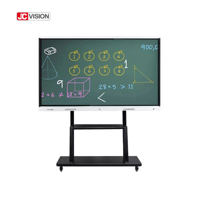 JCVISION LCD 스크린 터치 패널 교육적 가르침 안드로이드 11.0 현명한 화이트보드