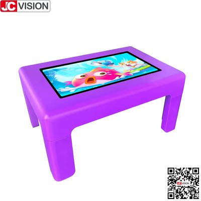 JCVISION 32인치 안드로이드 11 디지털 게임 아기 인터랙티브 교육 터치 스크린 테이블