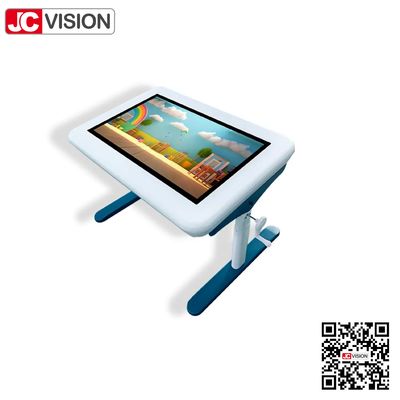 JCVISION 안드로이드 32" LCD 디스플레이 20점 터치 스크린 높이 조절이 가능한 교육 터치 테이블