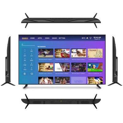 JCVision 75 인치 스마트 TV 안드로이드 12.0 운영 체제 300 Cd/M2 56 화면 언어