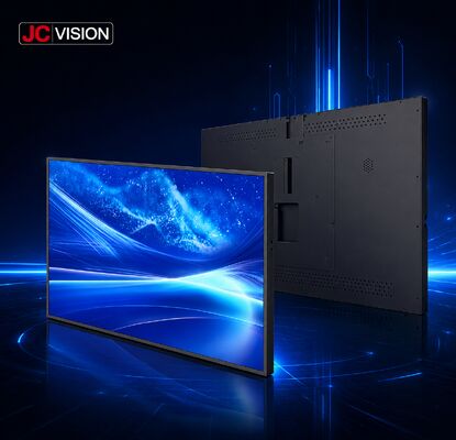 JCVision 55인치 실내 디지털 사이니지 디스플레이 - E-LED 백라이트, 광시야각, 소매업 및 숙박시설용 벽걸이형 라이트 박스(HD-352C)