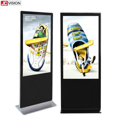 65 인치 안드로이드 디지털 신호 플레이어, LCD 광고 방송 디스플레이 화면을 세우는 8개 부인 바닥