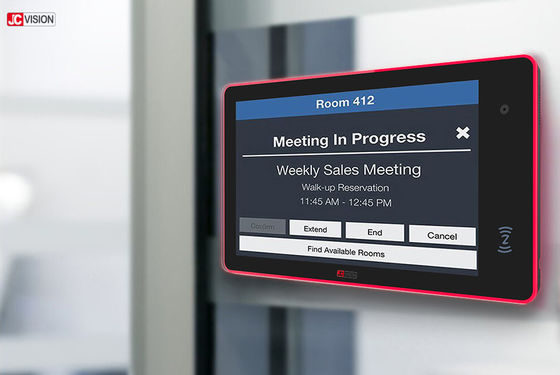 10.1 회의실 표시 화면 IPS 와이파이  안드로이드 회의실 스케쥴러를 만나는 인치 포