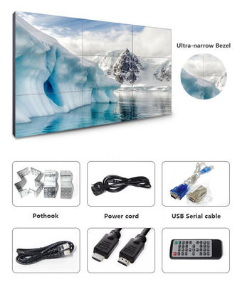 LCD 비디오 월 디지털 신호 광고 텔레비전 스크린 모니터 탑재