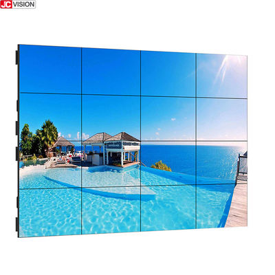 LCD 스크린을 광고하는 JCVISION 55 인치 상업적 수직 비디오 월 디지털