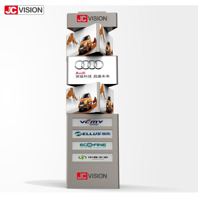 JCVISION은 야외 디지털 신호 디스플레이 led 회전하는 탑 디스플레이를 특화했습니다