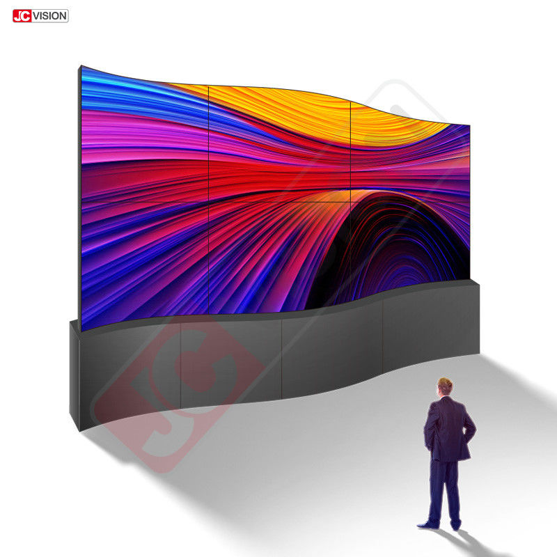 Jcvision LOFIT 유연한 고정 P4 LED 스크린 옥외 설치 대형 광고 비디오 디스플레이 벽 슈퍼 씬