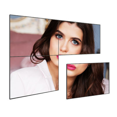 Jcvision 46 인치 LCD 패널 4K 광고 플레이어 잘 고정된 금속 비디오 벽