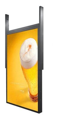 광고 방송을 위한 높은 광도 두 배 측 49inch LCD 창 전시